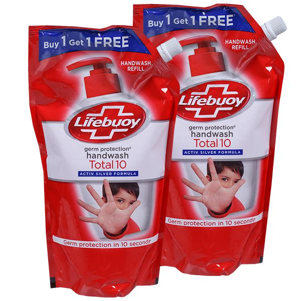Lifebuoy Total Handwash Buy 1 Get 1 Free 750ml